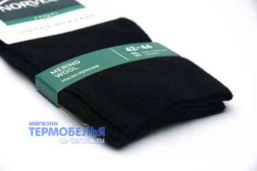 Фото мужских термоносков из шерсти мериносов Norveg Merino Wool